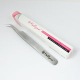 PROFESSIONAL C-SHAPE TWEEZER (HAND TESTED) - Mallyna® Lash & Brow