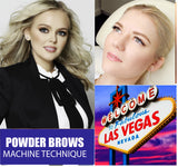 POWDER BROWS PMU  MACHINE TECHNIQUE GROUP TRAINING