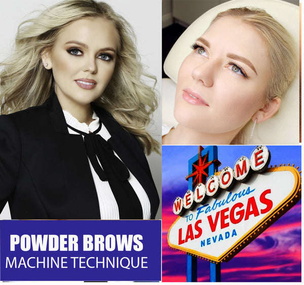 POWDER BROWS PMU  MACHINE TECHNIQUE GROUP TRAINING